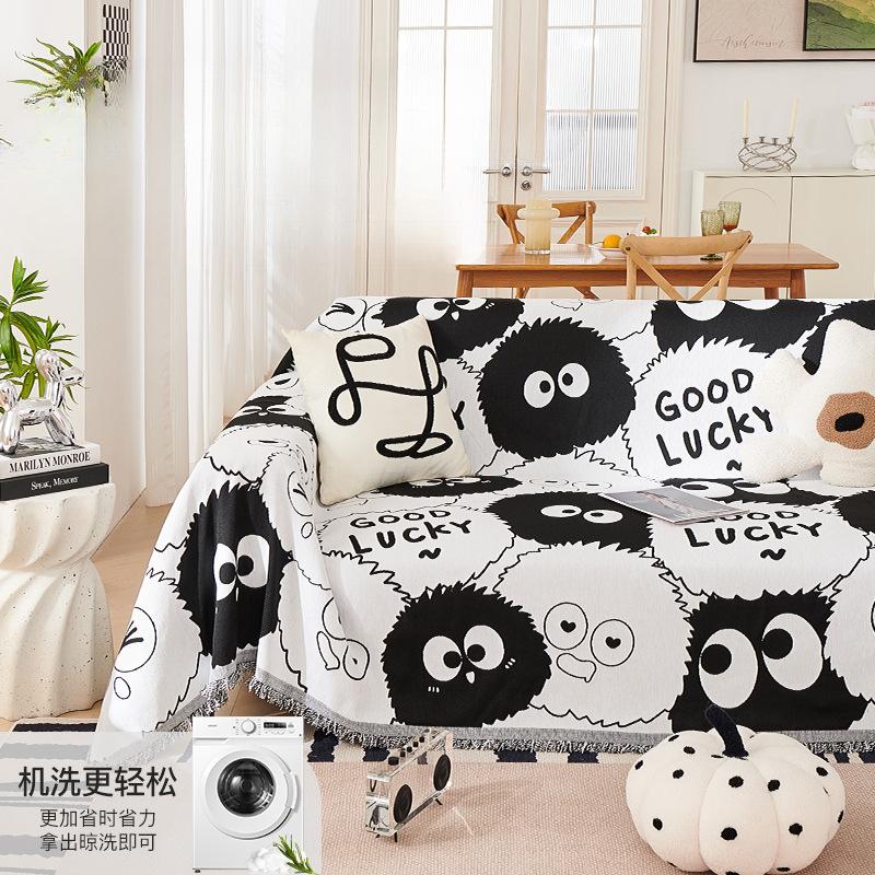 Sofa Towel Four Seasons Universal Sofa Cushion Cover Towel Chenille Sofa Slipcover Cover Cloth All-Inclusive Non-Slip Sofa Cover Anti-Scratch