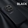 Car Magnetic Protection Case For Redmi Note 15 4G 15 Pro Plus Leather Texture Silicone Shockproof Cover For Redmi Note 15 Pro+