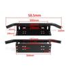 1Pcs Universal Log Light Mount Bracket Stainless Steel Off Road Led Light Bar Frame Holder Front Bumper License Plate Suv Lamp H