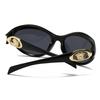 Foreign Trade Cross-Border Modern Sunglasses European and American Street Photography Ins Popular Model Cat-Eye Sunglasses for Women Lh272