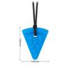 Baby Teether Pizza Ice Cream Shape Sensory Chew Necklace Silicone Teeth Glue For Teething Autism Biting Chewing Baby Care