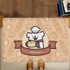 Pop Maltese Anime Cute Dog Door Mat Nordic Style Bedroom Living Room Doormat Home Balcony Anti-Slip Alfombra