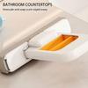 foldable Mini mop for wiping the table handheld cotton-absorbing bathroom, kitchen, housework with 3 Replacement Sponge Heads
