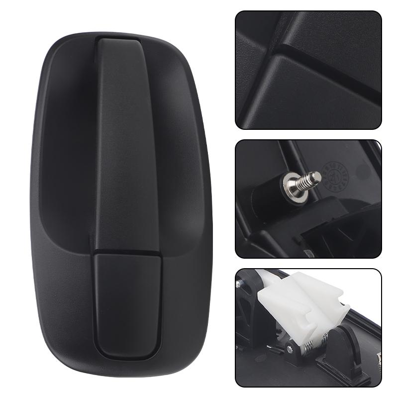 Rear Door Handle For Renault Trafic MK2 Vauxhall Vivaro Opel VIVARO A83 MK1 Nissan PRIMASTAR X83 2001-2014 91168525 8200214656