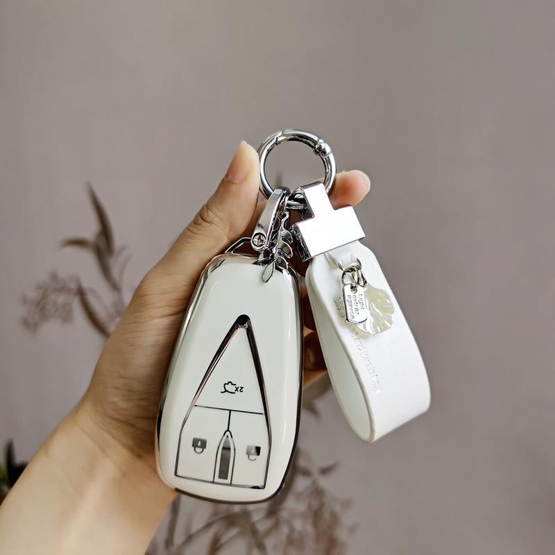 Cartoon Key Case for Changan CS75 Plus, Yidong Plus, CS55 Plus, and Oushang X5