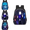 Vibrant Cartoon Character Backpack For Kids Stylish Oxford Cloth Large Capacity