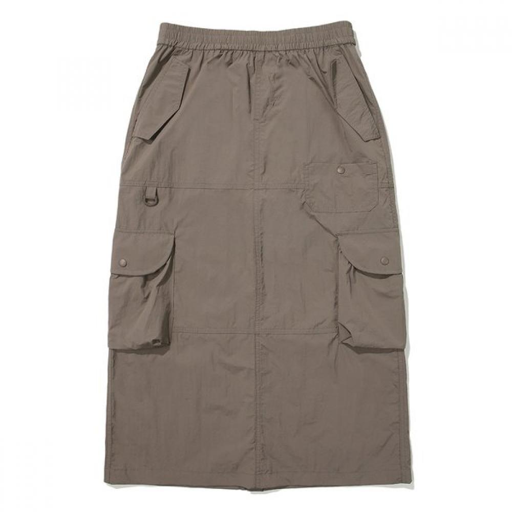 Women S Light Cargo Skirt Dark Gray 070