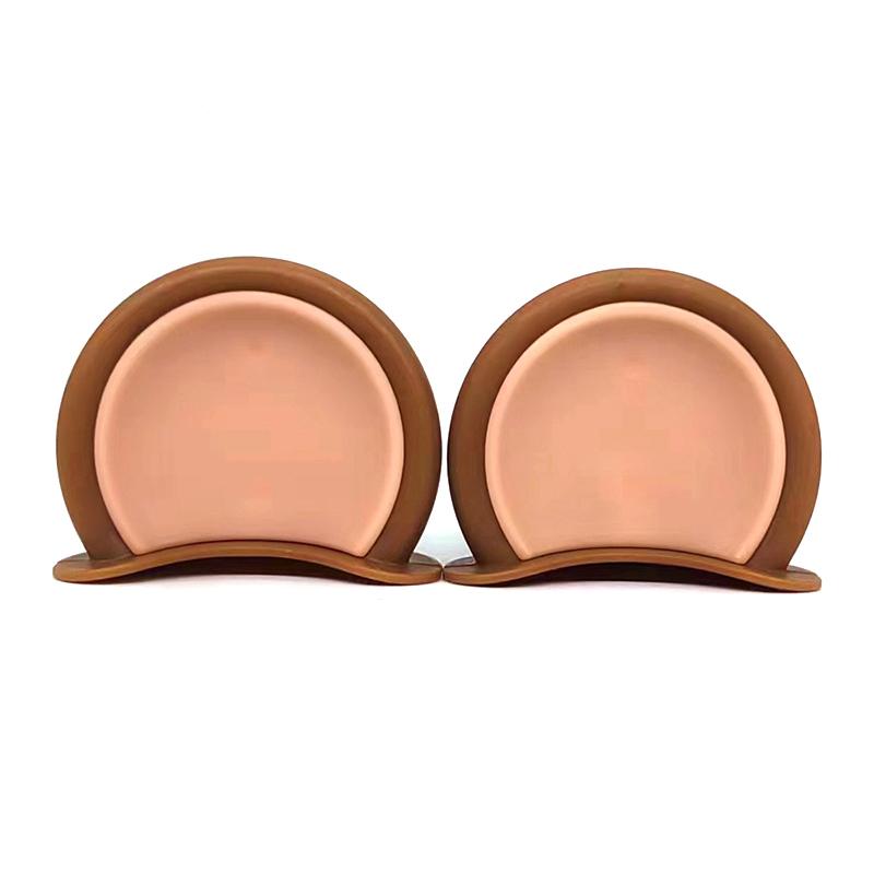 2 Stücke Bunte Motorradhelm Bärenohren Dekor Universal Motorrad Fahrrad Auto Styling Dekoration Helm Aufkleber Zubehör