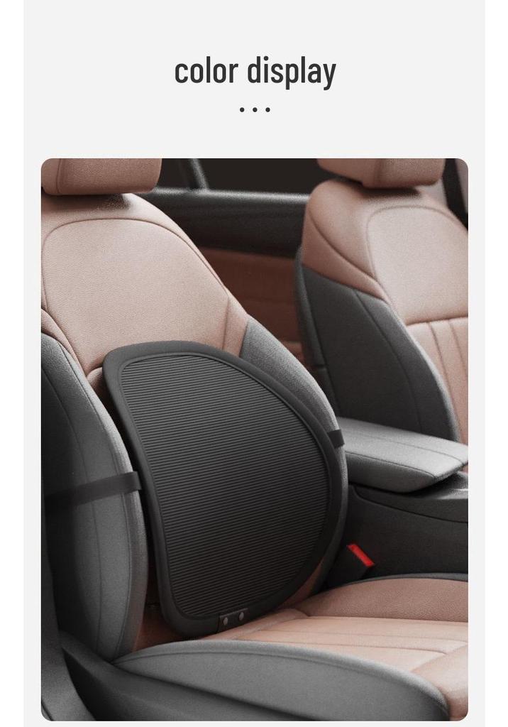 Heated Lumbar Support Cushion for Car & Office.