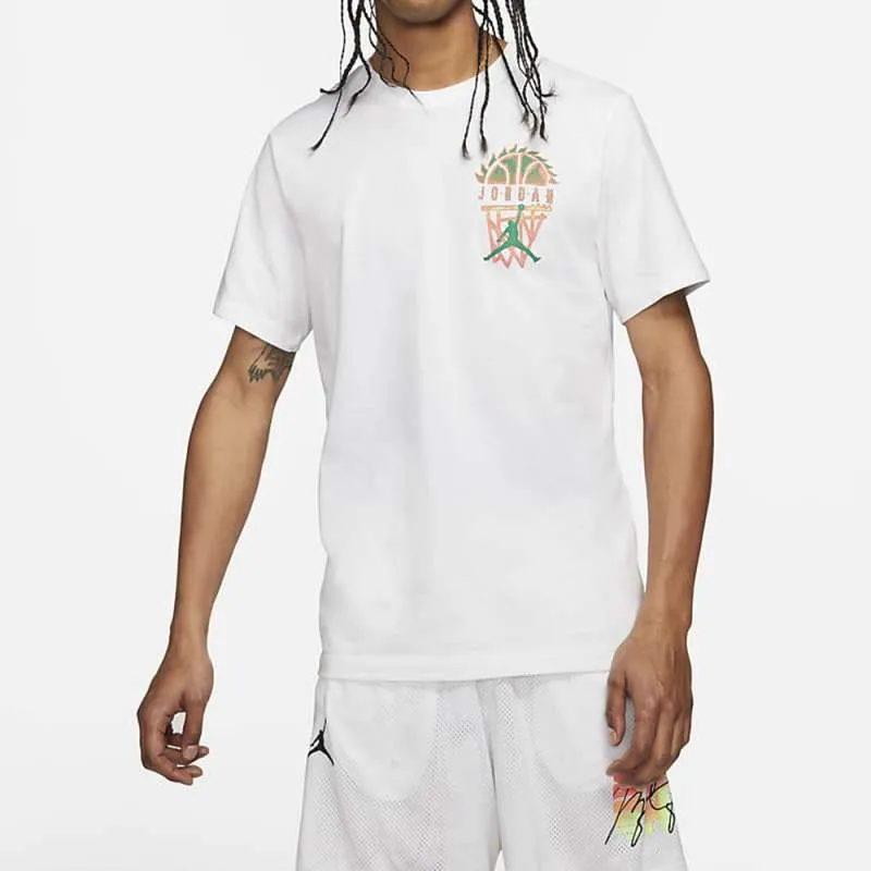 Jordan Set-in Sleeve T-Shirt Men's White CZ8060-100