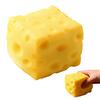 Großes Käse-Quetschspielzeug Stressabbau Käseblock Fidget Toy Entspannung Konzentrationshilfe Stressball Simulierte Käsewürfel Sensorisches Spielzeug