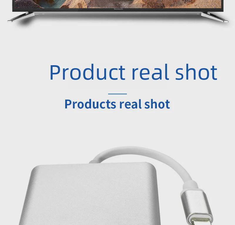 USB Type-C To HDMI 3-in-1 Docking Station Adapter