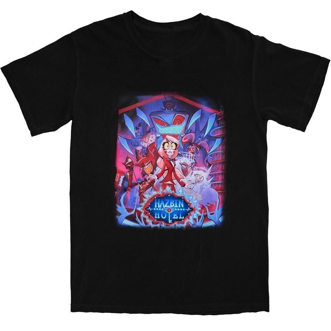 

Hazbin Hotel 2 Poster Unisex T Shirt Gift For Fan S-5XL 5XL різнокольоровий