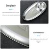 304 Stainless Steel Snack & Dipping Plate for Fried Foods