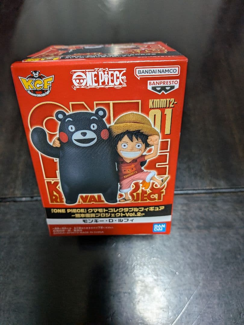 ONE PIECE Kumamoto Collectible Figure Revival Monkey D. Luffy Kumamon