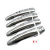 Chrome Door Handle Cover Trim for Nissan Qashqai J11 2014 2015 2016 2017 2018   Abs Plastic Car Accessories 8 Pcs