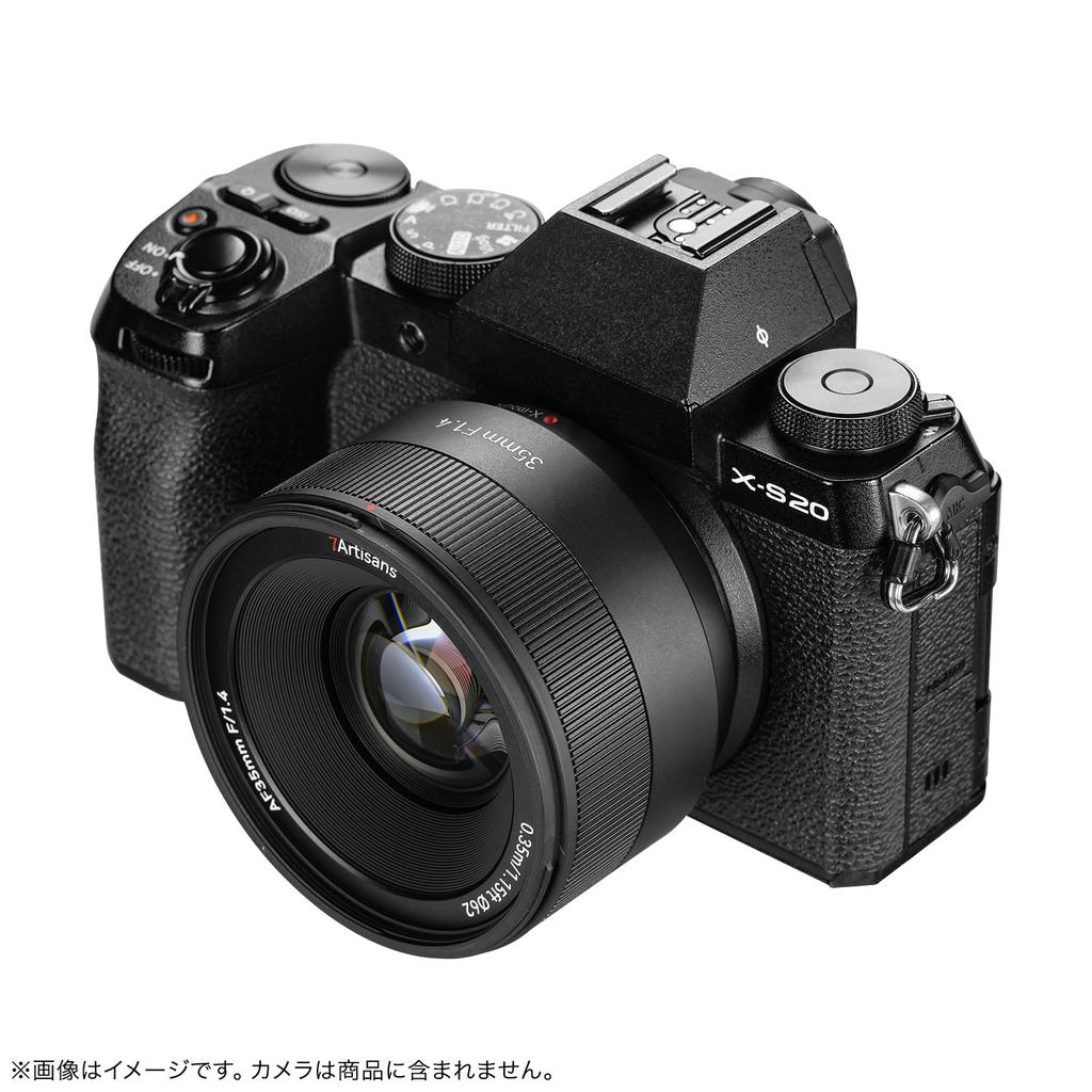 7artisans AF 35mm Prime Fujifilm X Fuji X Interchangeable 7artisans X-Mount f/1.4 Lens, APS-C (2-Year Manufacturer's Warranty), Lens, Autofocus,