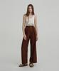 AVA MOLLI Belted One-Tuck Pt (Brown)