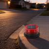 Magnetic Roadblock Light Solar-Powered Strobe Light Long Lifespan