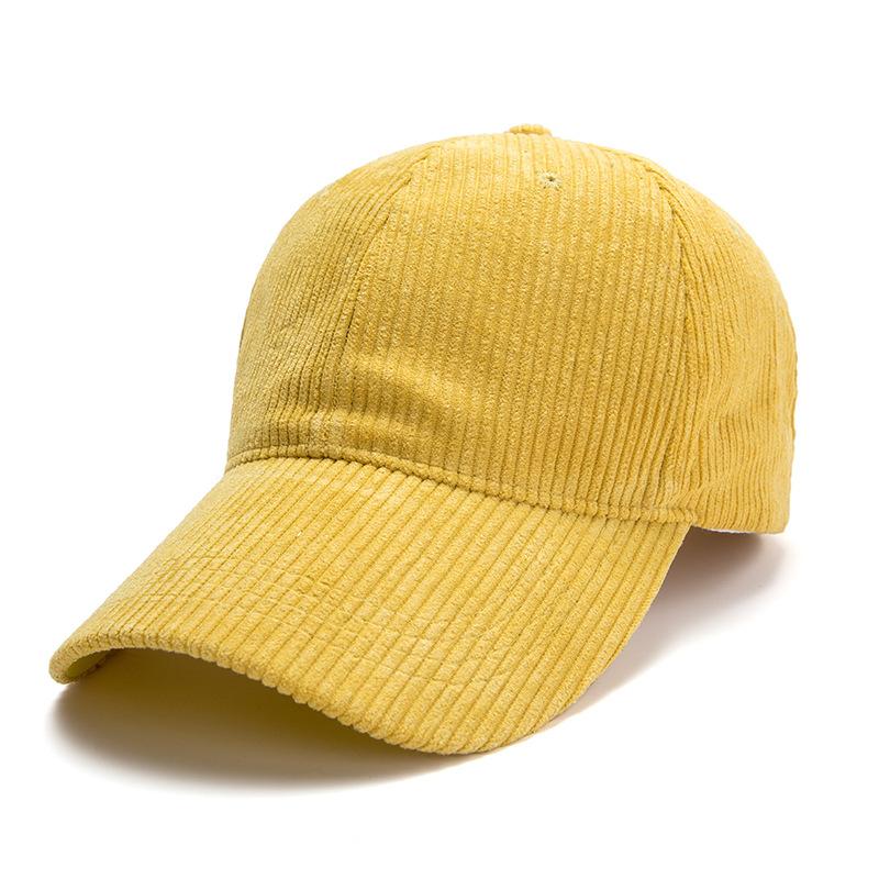 

Spring Autumn Corduroy Baseball Cap Men Women S Snapback Hip-Hop Hat Outdoor Adjustable Sun Hat Unisex Vintage Trucker Cap Gorra