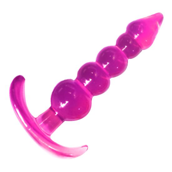 Anal Plug Five Baht Manual Massager Adult Anal Vibrator for Couple