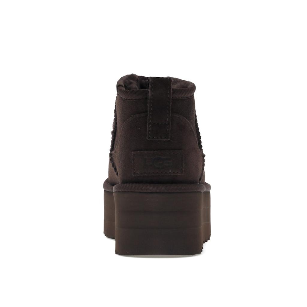 UGG Classic Ultra Mini Platform Boot Burnt Cedar Women Sneakers Brown 1135092-BCDR