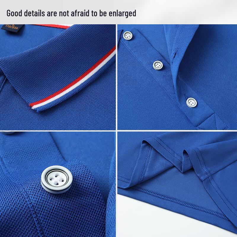Unisex Fall/Winter Long-Sleeve Polo Shirt