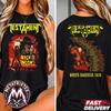 Testament High Noon Tee, Spring 2026 North America Tour Two Sided Short T-Shirt