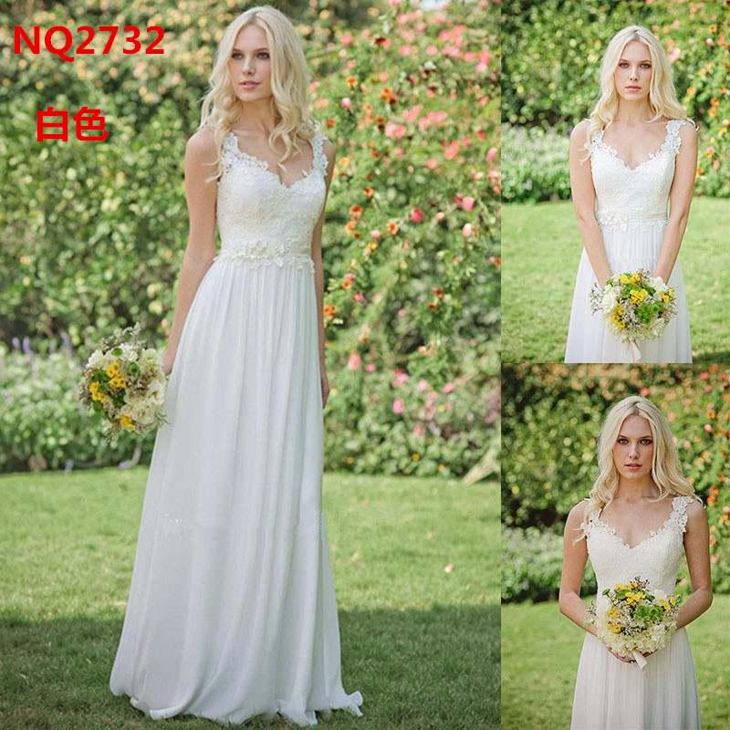 White Dress Women Sleeveless Long Ladies Elegent Lace Sleeve Tunic