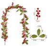 Artificial Foliage Spring Floral Garland DIY Plastic Garland Hanging Plants 180cm Flexible Artificial Flower Vines