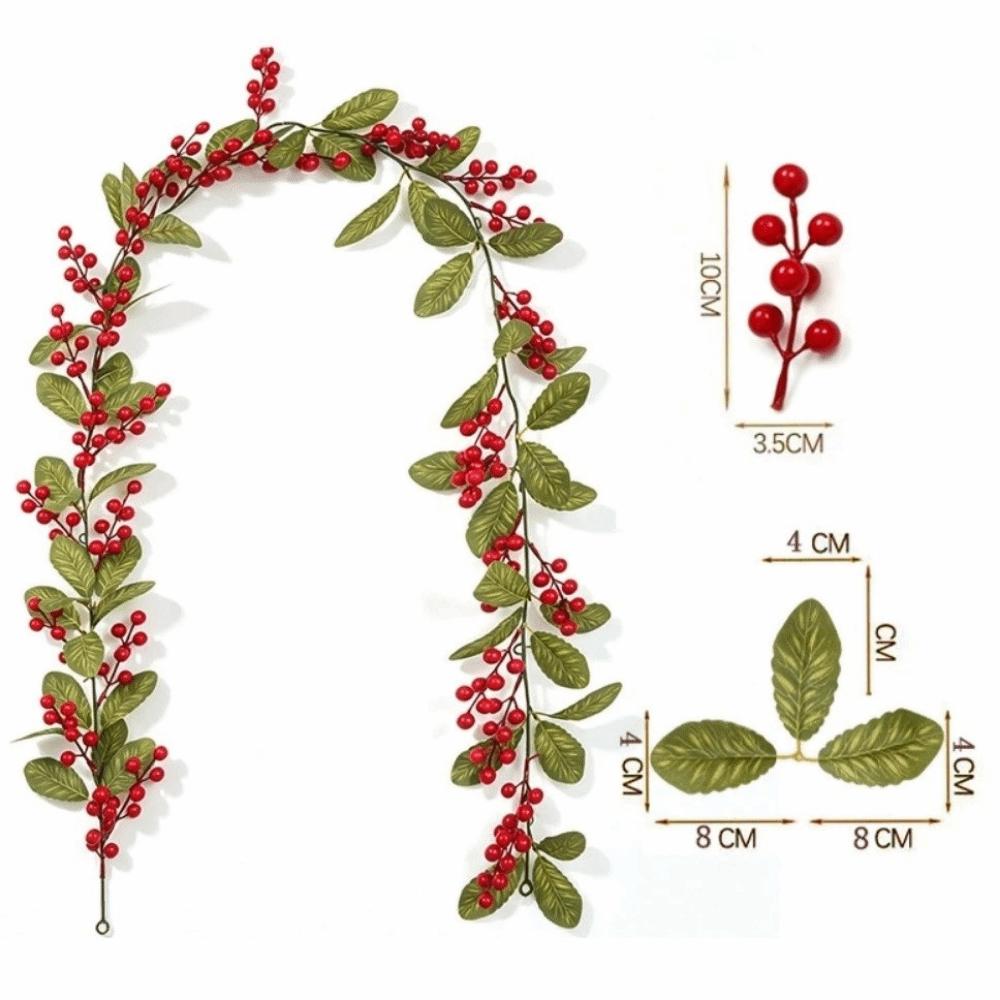 Artificial Foliage Spring Floral Garland DIY Plastic Garland Hanging Plants 180cm Flexible Artificial Flower Vines