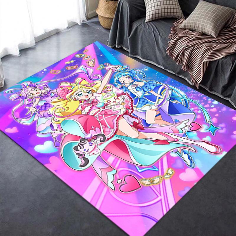 2025 New Pretty Cure Carpet Rug for Living Room Bedroom Home Sofa Decoration,Kids play Non-slip Floor Mat121