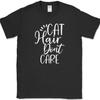 Cat Hair Don't Care T-Shirt Funny Kitten Animal Pet Humor Gift Tee