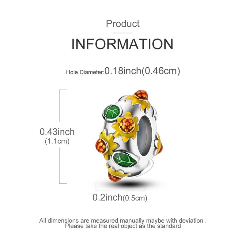 925 Silver Silicone Spacer Stopper Beads Cat Elephant Charms Jewelry Fit 925 Bracelet For Women DIY Gift Party