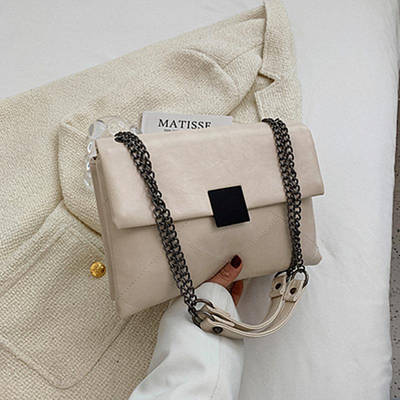 Neueste PU-Leder-Laptoptasche Einfache Handtaschen Berühmte Marken Damen-Umhängetasche Lässige Große Tragetasche Vintage Damen-Umhängetaschen