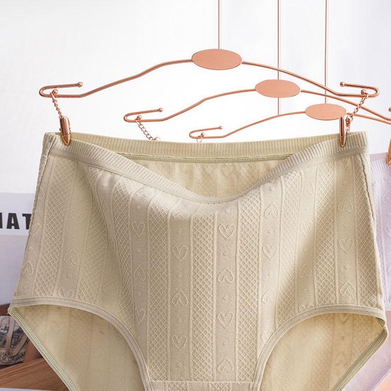 Baumwollhöschen mit hoher Taille für Damen, Bauchstraffung, Gesäß, atmungsaktiv, antibakteriell, Übergröße, Unterwäsche für mittleres und älteres Alter