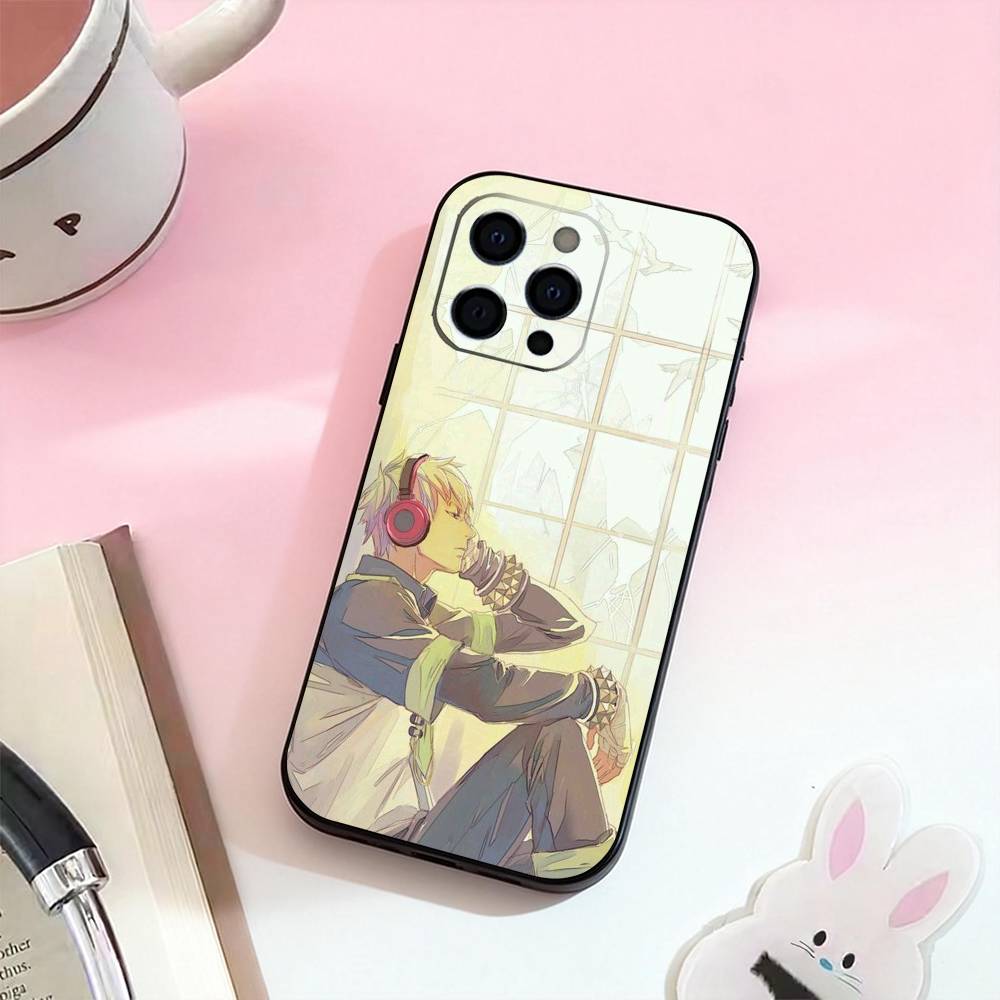 D-Dramatical Animer M-Murder Phone Case For iPhone 17,16,15,14,13,12,11 Plus,Pro,Max,XS Silicone Soft Cover