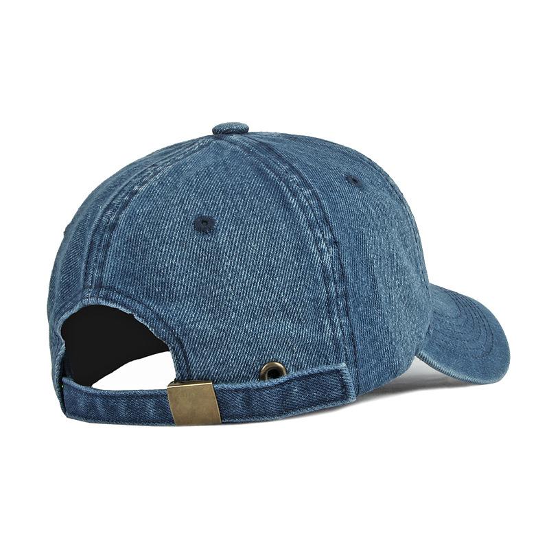 Denim Cap Spring Summer Male Embroidered Letter Sunscreen Sun Hat Female Baseball Cap