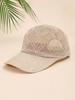 Summer Knit Hollow Out Trucker Cap Boho Casual Adjustable Hat