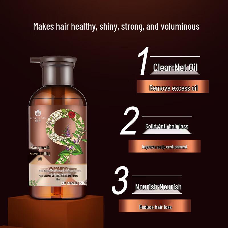 Fenghua Jiuzun Plant Extract Hair Strengthening Shampoo
