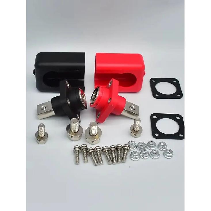 2PCS 200A Lithium Battery Energy Storage Terminal Battery Connector Battery Storage Terminal Post