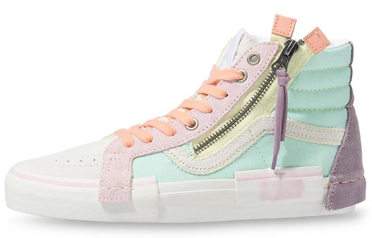 Sk8 Vans-Hi Reissue Cap  Pastel Multi-Color  Women s VN0A3WM124D 35