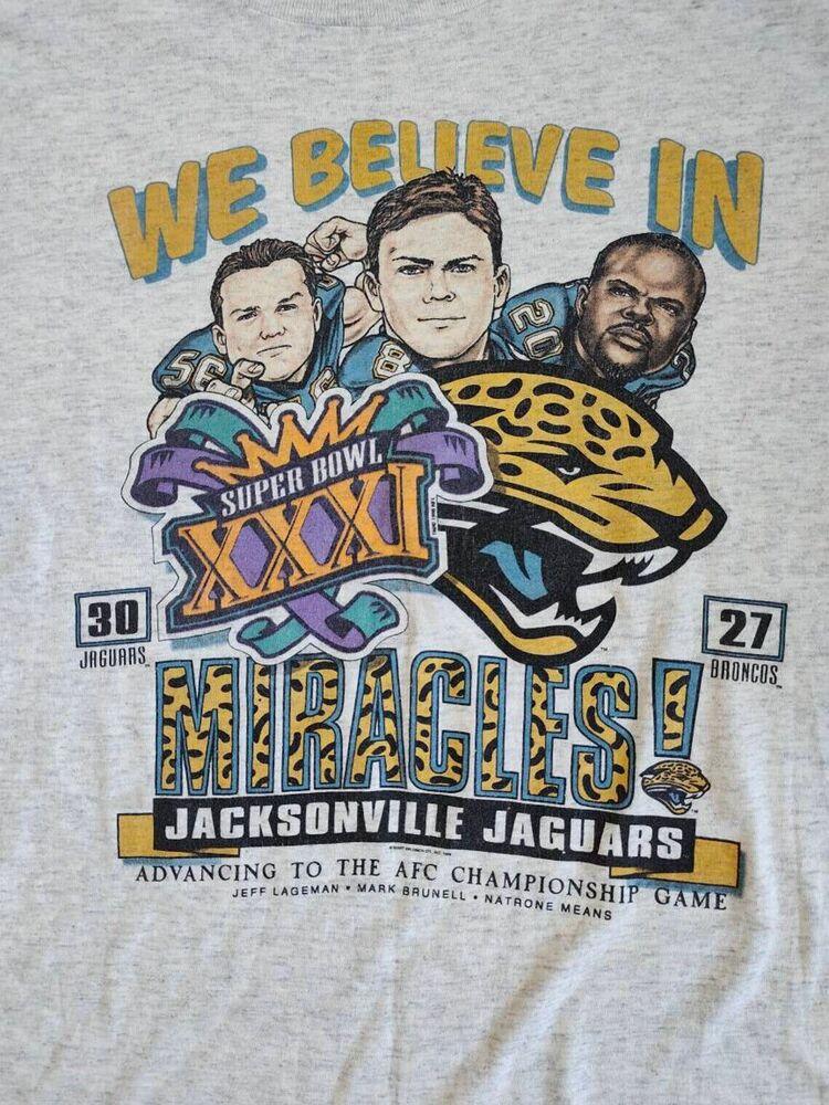 

Jacksonville Jaguars Vintage Caricature 90 s NFL Super Bowl Unisex T-shirt