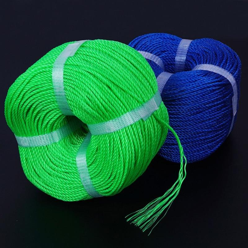 32 Strand 200m Polyethylene Cord Thickened Truck Cargo Binding Clothes Drying Cord for Fishing Outdoor And Camping Use