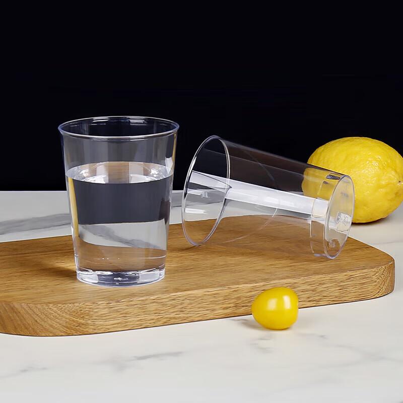 Disposable 300ML Transparent Plastic Cups