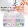 50pcs Portable Colorful Handcraft Sewing Kit Thread Home Use Tool with Storage Box