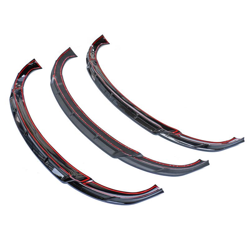 Kolfiberkarosskit för Tesla Model Y: Frontläpp, Sidokjolar, Bakspoiler.