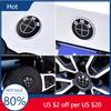 New Front Hood Emblem For BMW Race track black white Logo 81mm+Rear Badge 74mm+Wheel Hub Cap 68mm+56mm Steering Wheel Stick