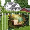 2D Enchanted Forest Magic Book Backdrop Butterfly Fairy Photography Background
