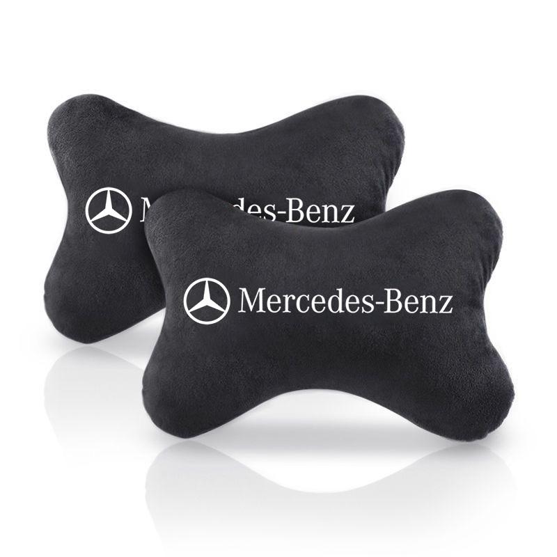 AABIF1 Car Headrest Neck Pillow Comfortable Brace Head Support Neck Rest For MERCEDES BENZ W211 W204 W210 W203 CLA GLA Auto Accessories